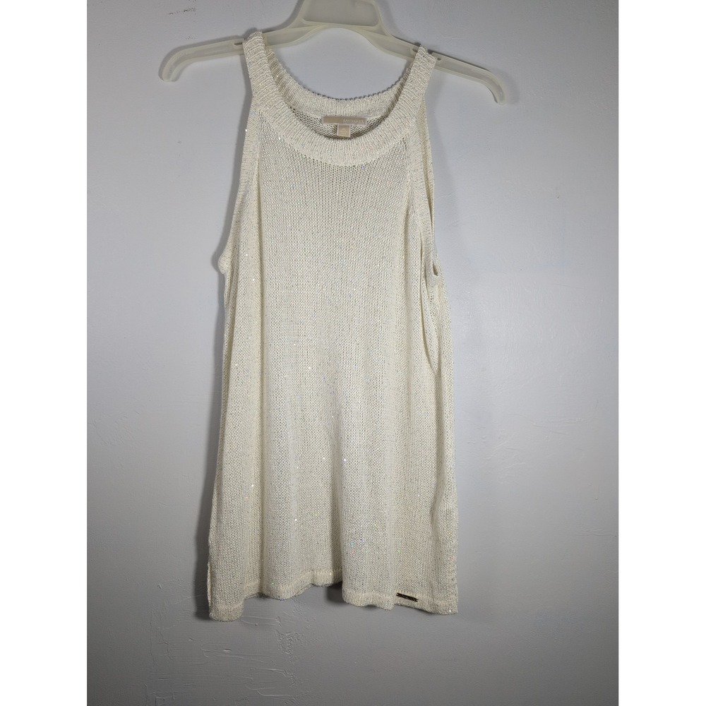 Michael‎ kors shimmery sleeveless top extra large